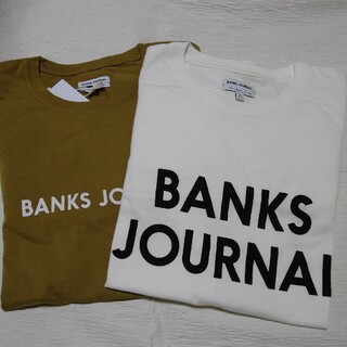 バンクスジャーナル(BANKS JOURNAL)のjn様BANKS JOURNAL ﾊﾞﾝｸｽｼﾞｬｰﾅﾙ ロンＴMサイズ2枚(Tシャツ/カットソー(七分/長袖))