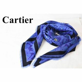 カルティエ(Cartier)のSL AE0055 高級 近年モデル Cartier カルティエ 総柄 ロング(ストール/パシュミナ)