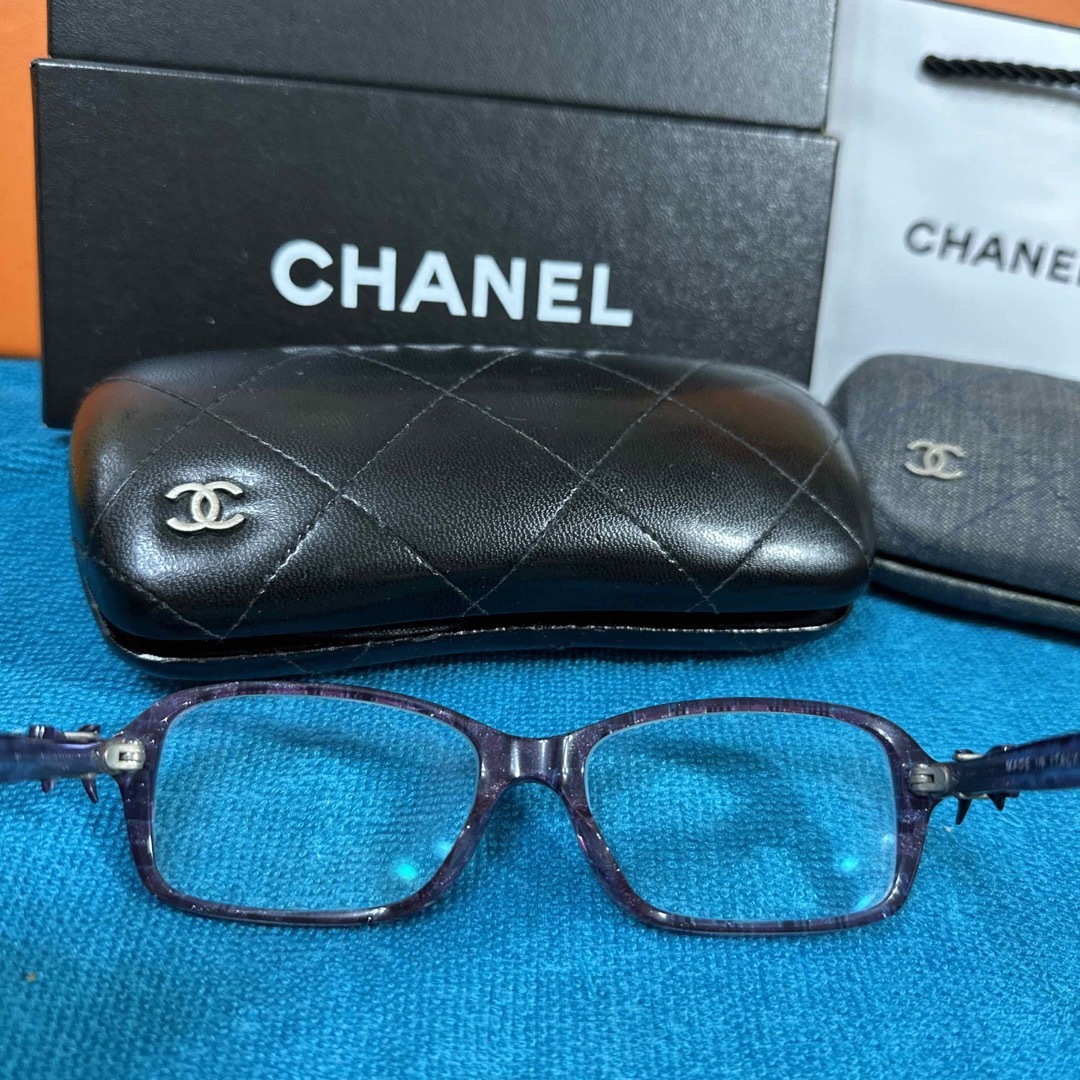 CHANEL レディース　老眼鏡　中度⭐️ケース無し