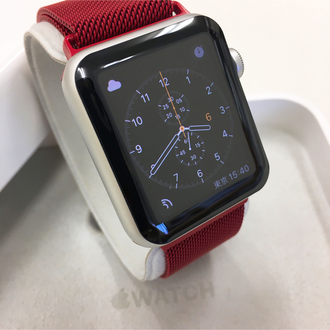 アップルウォッチ 42mm シルバー アルミモデル sport Apple