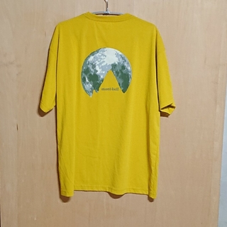 モンベル(mont bell)のモンベル US Lサイズ 黄色 ウイックロン 速乾 Tシャツ(Tシャツ/カットソー(半袖/袖なし))
