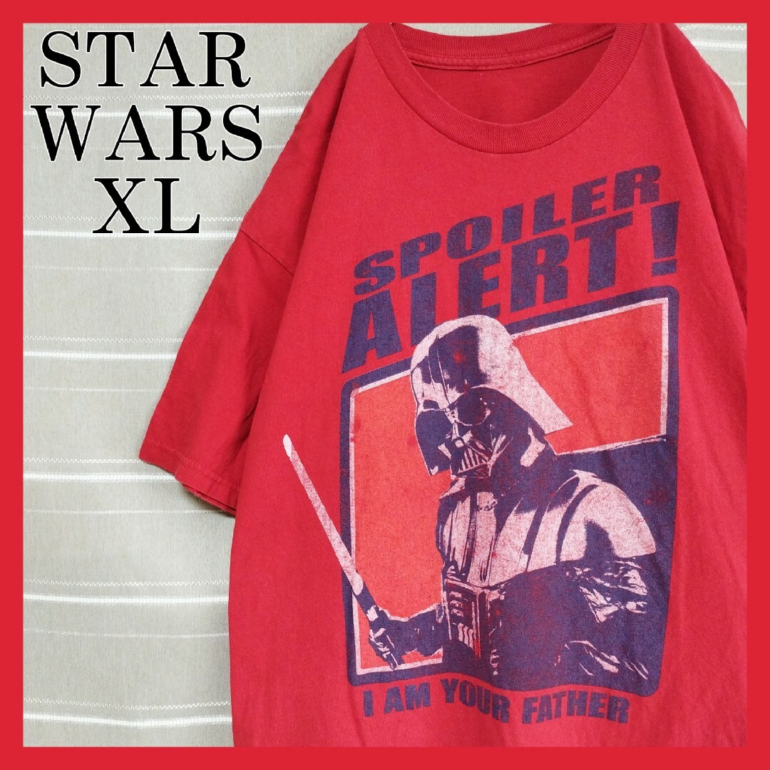 STARWARSスターウォーズムービーTシャツ tシャツダースベイダーXLロゴ