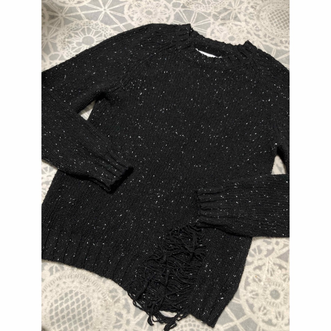 maison margiela メゾンマルジェラ デストロイ加工 ニット S-eastgate.mk