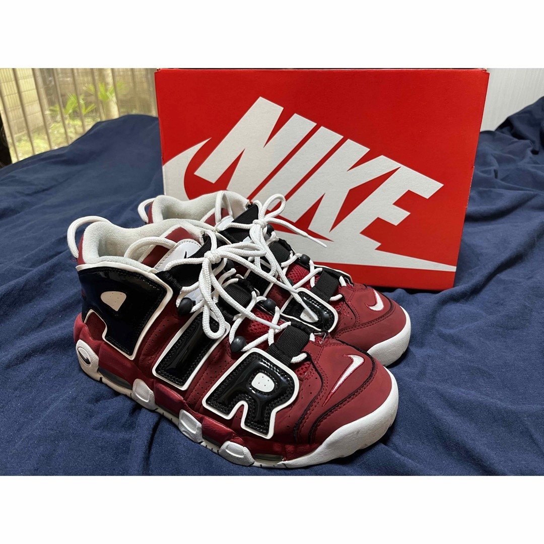 NIKE - エアモアアップテンポ 中古 モアテン ブルズの通販 by ポンs