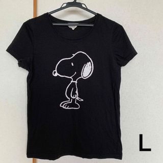 スヌーピー(SNOOPY)のPEANUTS   ピーナッツ　スヌーピー　ウッドストック　Tシャツ(Tシャツ(半袖/袖なし))