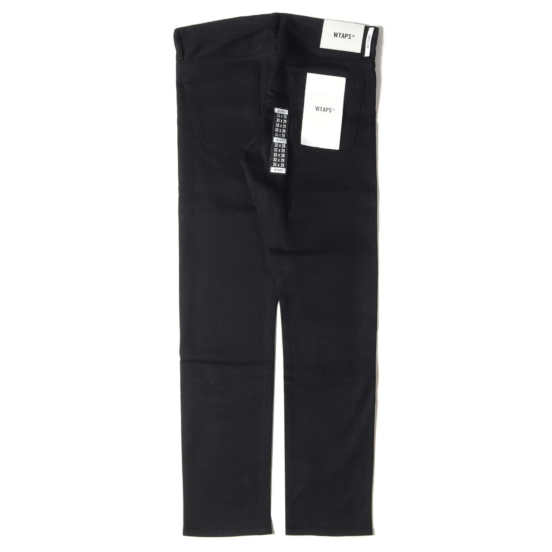 W)taps(ダブルタップス)のWTAPS ダブルタップス パンツ サイズ:M (33×29) ストレッチ スキニー デニムパンツ BLUES SKINNY 21AW ブラック 黒 ズボン ボトムス カジュアル ブランド ストリート ミリタリー【メンズ】【中古】【美品】 メンズのパンツ(デニム/ジーンズ)の商品写真