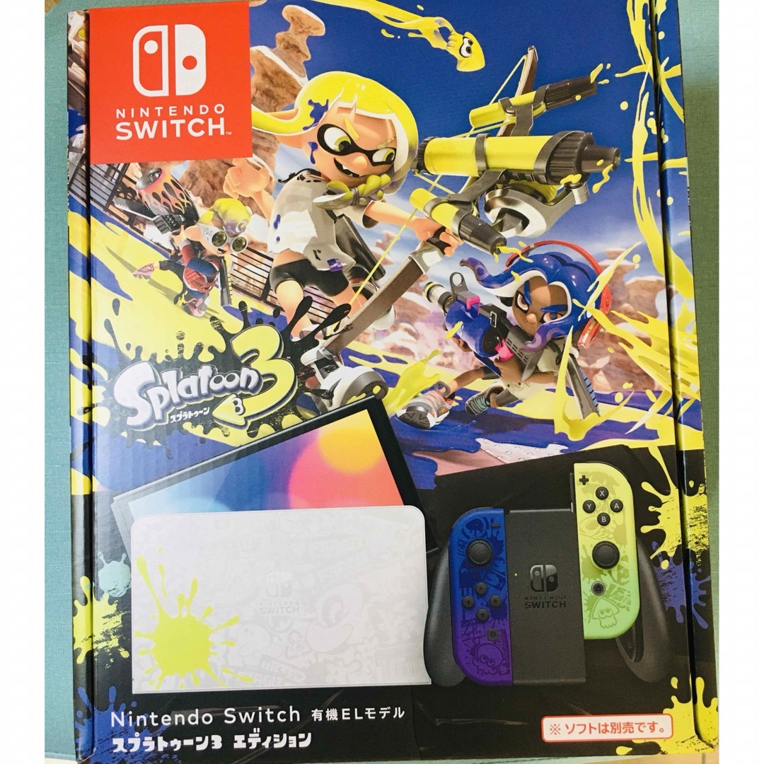 新品 Nintendo Switch 有機EL本体 スプラトゥーン3