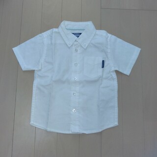 ニシマツヤ(西松屋)の半袖　シャツ　白　90cm(Tシャツ/カットソー)