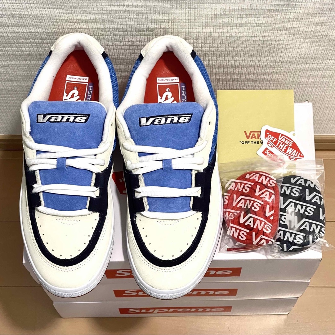 supreme Vans Speed White 28.5㎝