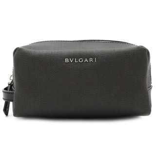 美品！ブルガリ BVLGARI 鍵付き セカンドバッグ ブラック