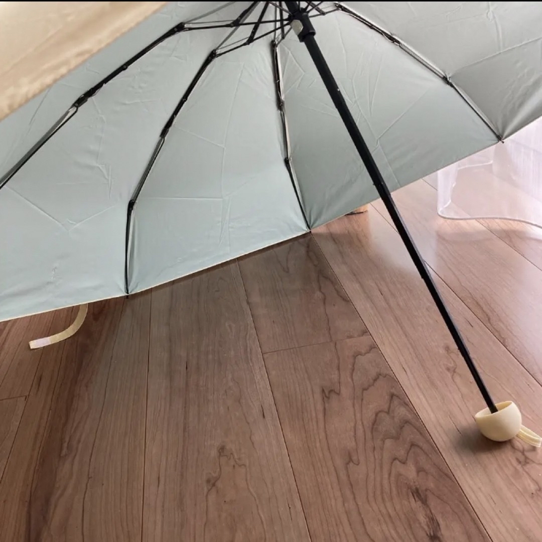 折り畳み傘 UVカット 晴雨兼用 耐風撥水 ミニ 軽量 レディースのファッション小物(傘)の商品写真