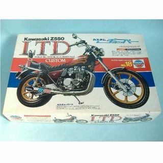 カワサキ(カワサキ)の【未組立】ユニオン 1/15 カワサキ Z550LTD カスタムチョッパー(プラモデル)