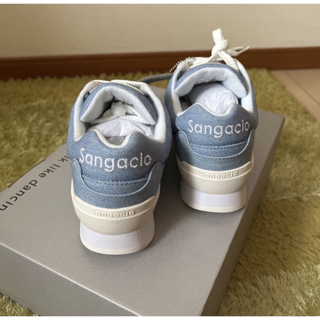 Sangacio にゅ〜ずスニーカー◇DENIM SKY BLUEの通販 by みぃころ's
