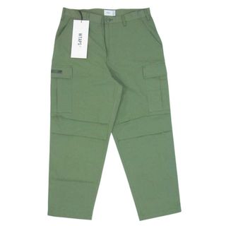 ダブルタップス(W)taps)のWTAPS ダブルタップス 23SS 231WVDT-PTM09 TROUSERS トラウザーズ NYCO. RIPSTOP カーゴ パンツ カーキ系 03【新古品】【未使用】【中古】(ワークパンツ/カーゴパンツ)