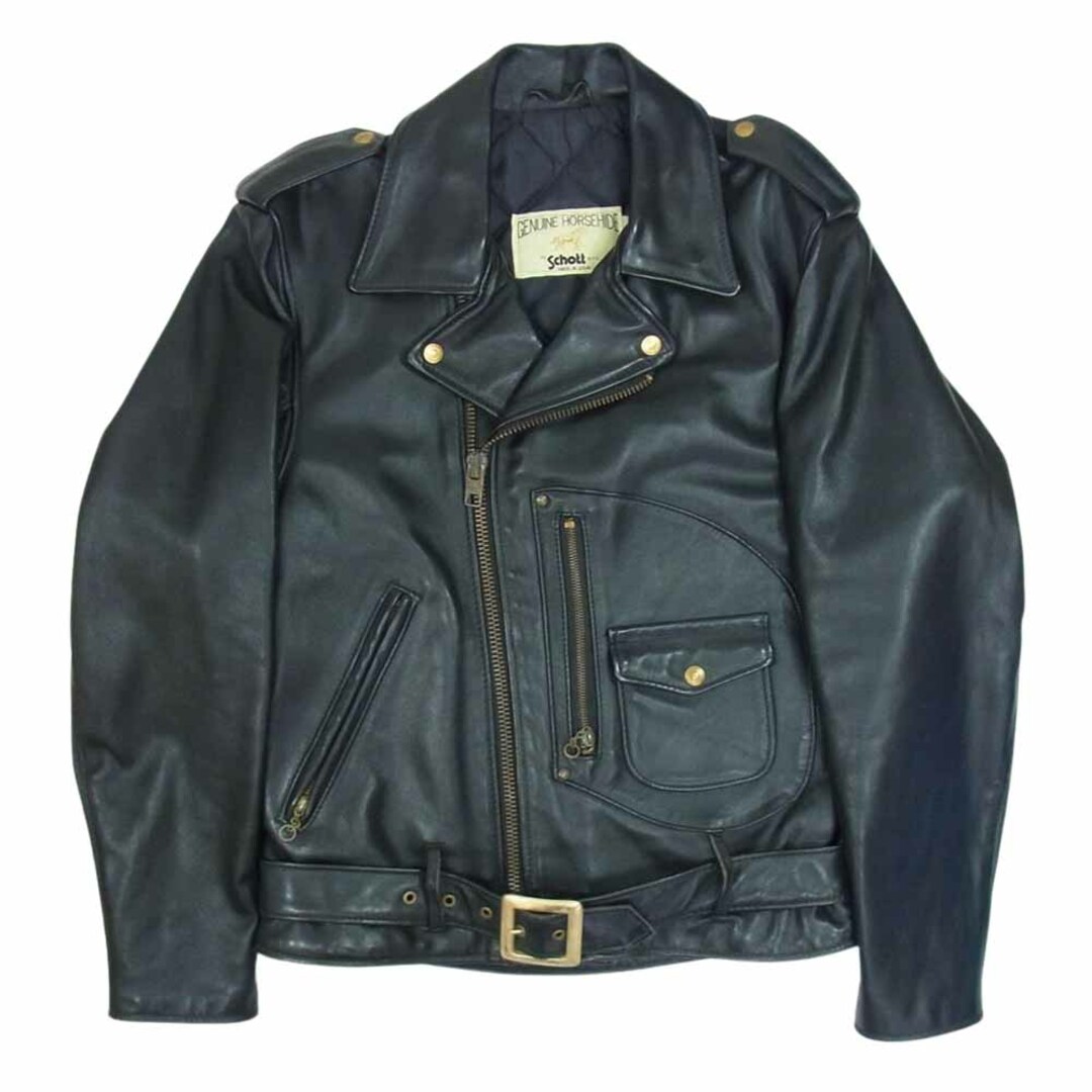 schott ショット レザー GENUINE HORSEHIDE ホースハイド ダブル