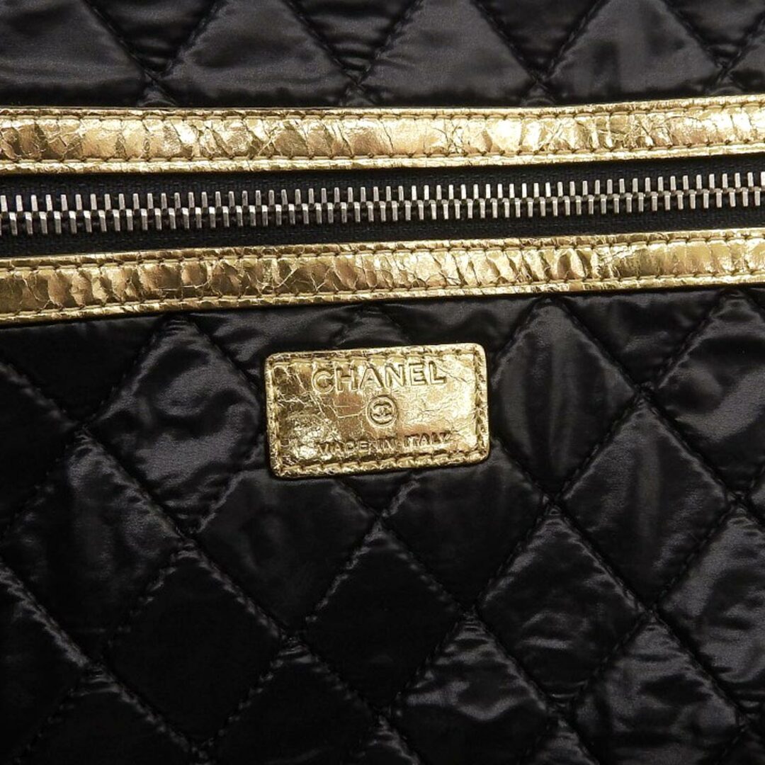 【中古】CHANEL シャネル VOTEZ COCO クラッチバッグ ゴールド レザー 20番台 レディース【質屋】