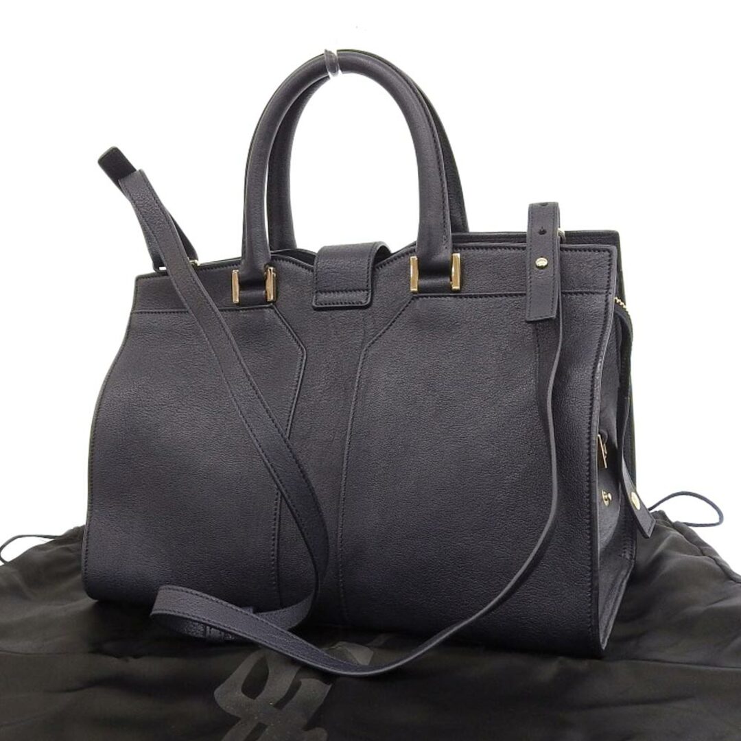 コンパクト 【中古】SAINT LAURENT サンローラン Yラインカバス 2WAY