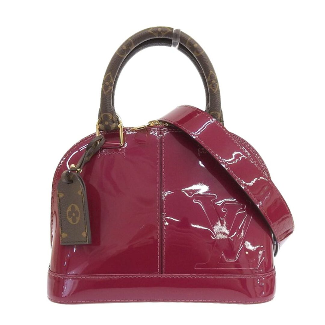 LOUIS VUITTON(ルイヴィトン)の【中古】LOUIS VUITTON ルイ・ヴィトン モノグラム ヴェルニ アルマBB 2WAYバッグ ハンドバッグ ショルダーバッグ 斜め掛け M54785 レディース【質屋】 レディースのバッグ(ショルダーバッグ)の商品写真