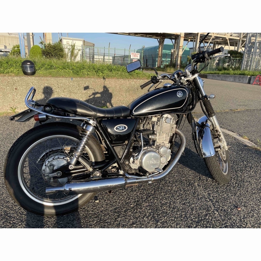 SR400　WM製　リヤフェンダー　テールランプ