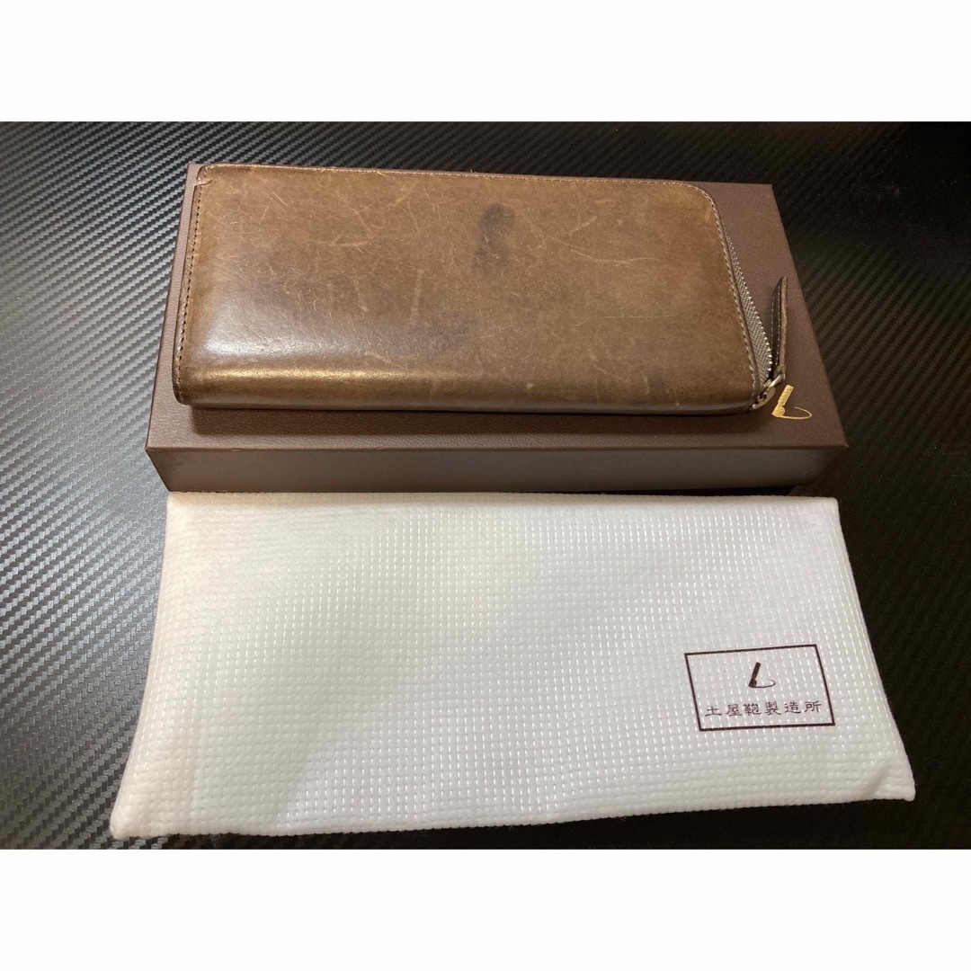 土屋鞄製造所(ツチヤカバンセイゾウジョ)のジョージ様専用　土屋鞄　長財布　限定マスターLファスナー　ウォームグレー　 メンズのファッション小物(長財布)の商品写真