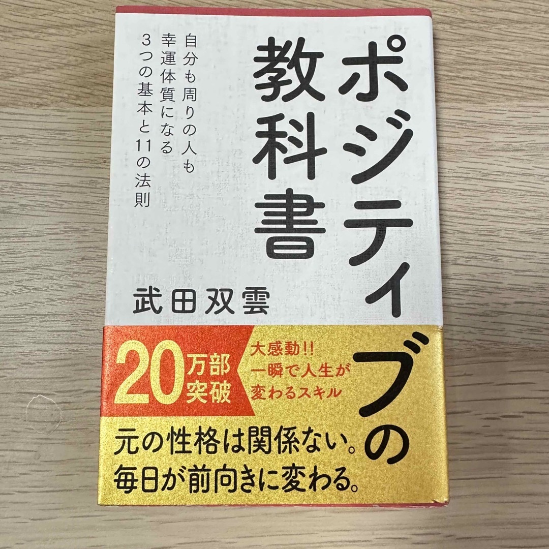 主婦の友社(シュフノトモシャ)のポジティブの教科書 エンタメ/ホビーの本(その他)の商品写真