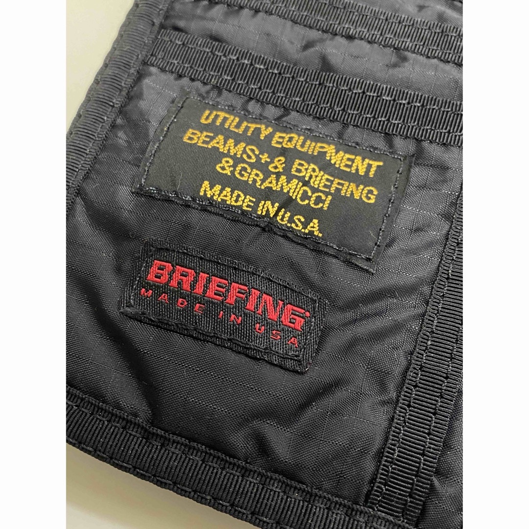 BRIEFING(ブリーフィング)のコラボ/ブリーフィング/グラミチ/BEAMS/財布/ウォレット/限定/未使用/黒 メンズのファッション小物(長財布)の商品写真