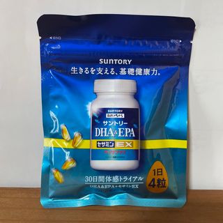 サントリー(サントリー)の★匿名発送★サントリーDHA&EPAセサミンEXオリザプラス120粒新品未開封(その他)