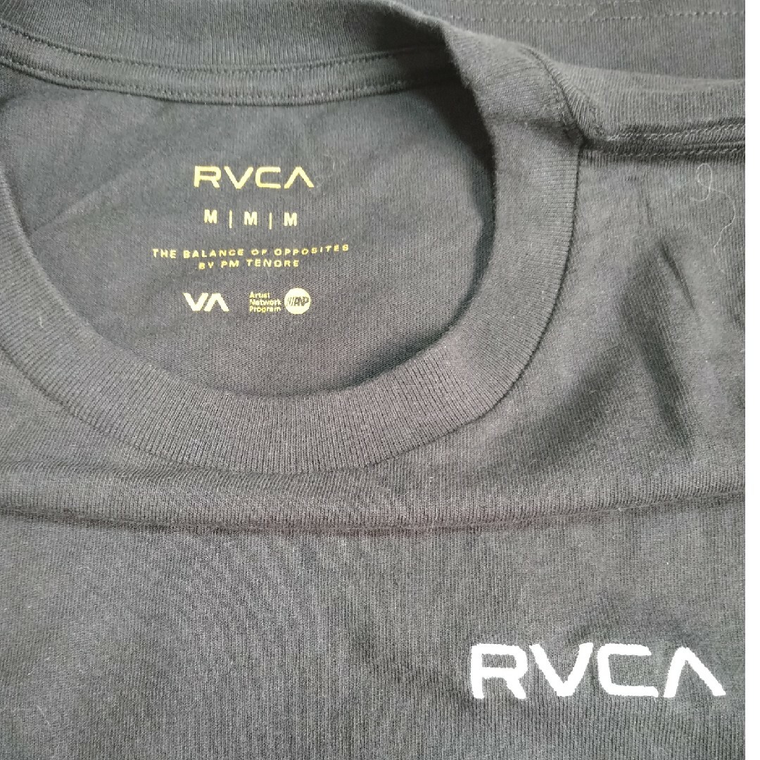 RVCA(ルーカ)のGOOFY様 RVCA ルーカ 半袖Tシャツ ブラック Ｍサイズ メンズのトップス(Tシャツ/カットソー(半袖/袖なし))の商品写真