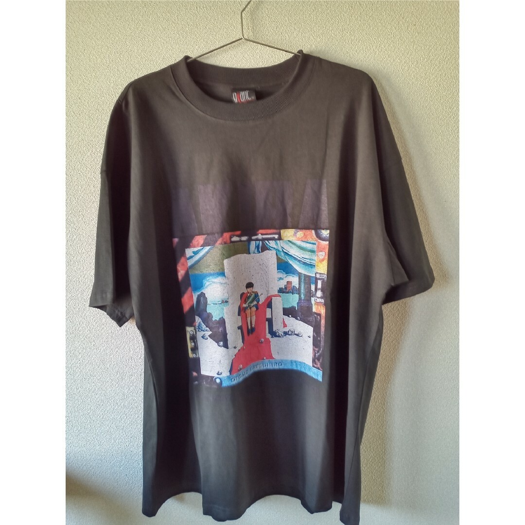 アキラ Akira ヴィンテージ加工 バックプリント Ｔシャツ ビックシルエット