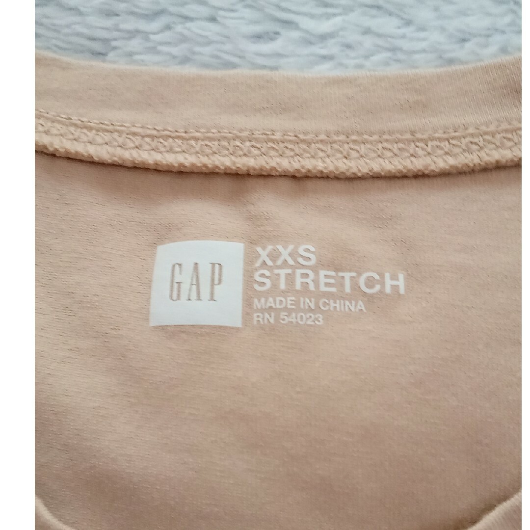 GAP(ギャップ)のGAPギャップTシャツ★XXS　タグ付き レディースのトップス(Tシャツ(半袖/袖なし))の商品写真