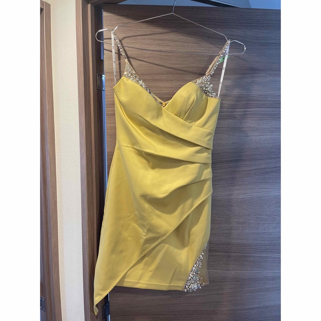 Angel R 黄色ドレスミニドレス