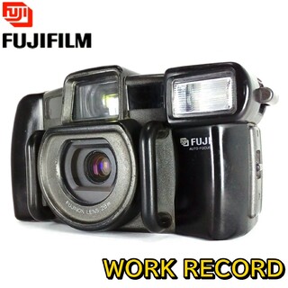 フジフイルム(富士フイルム)の完動品 FUJI WORK RECORD コンパクトカメラ(フィルムカメラ)
