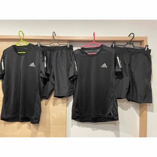 アディダス(adidas)の【2着セット】 アディダス トレーニングウェア 上下セット Lサイズ サッカー(ウェア)