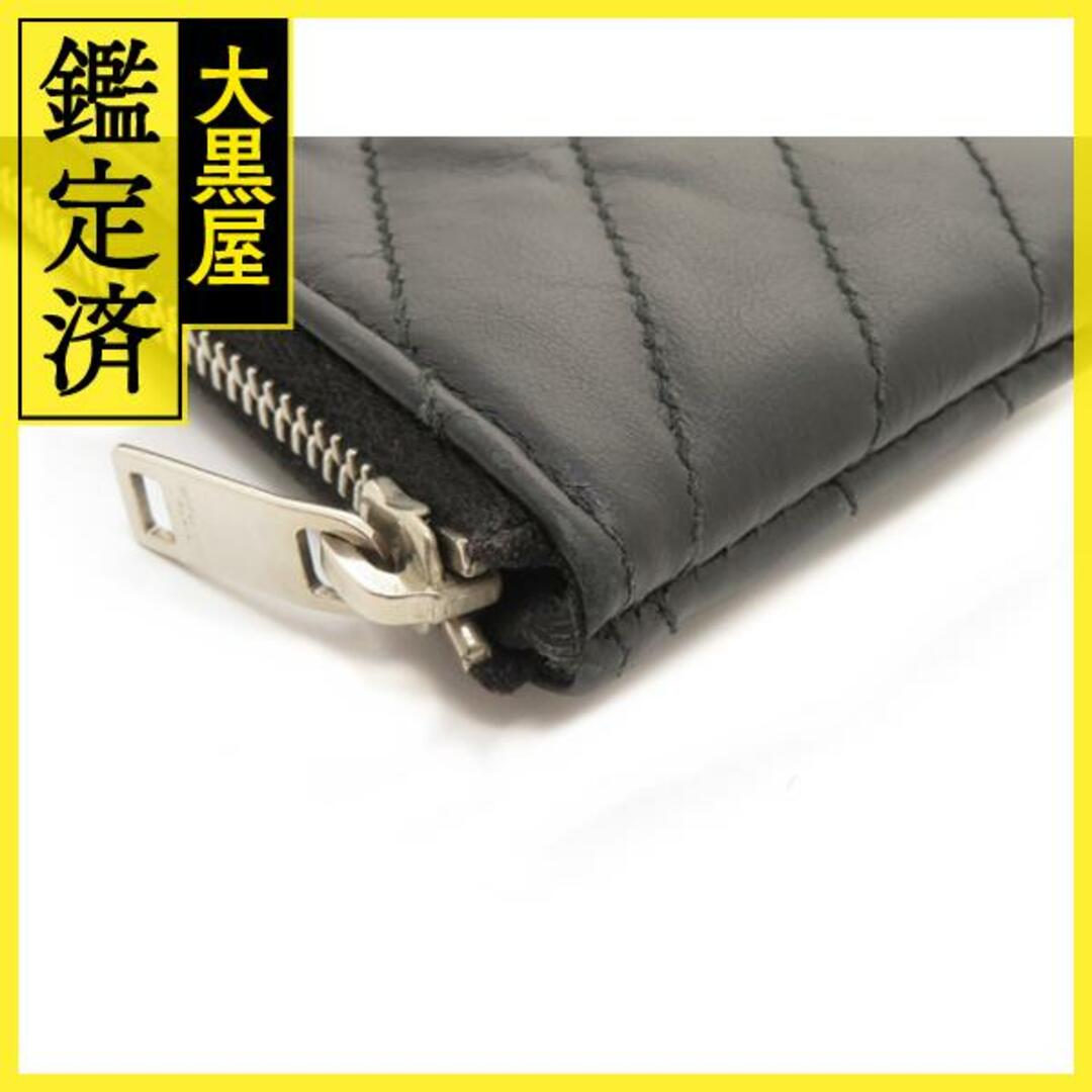 Saint Laurent - SAINT LAURENT キーリング付コインケース ブラック