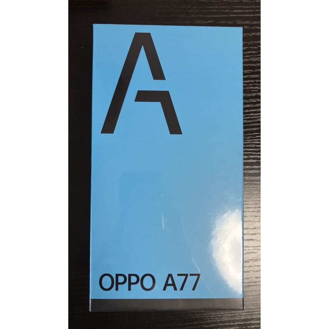 【送料無料】OPPO A77 ブラック 本体　CPH2385 新品未使用
