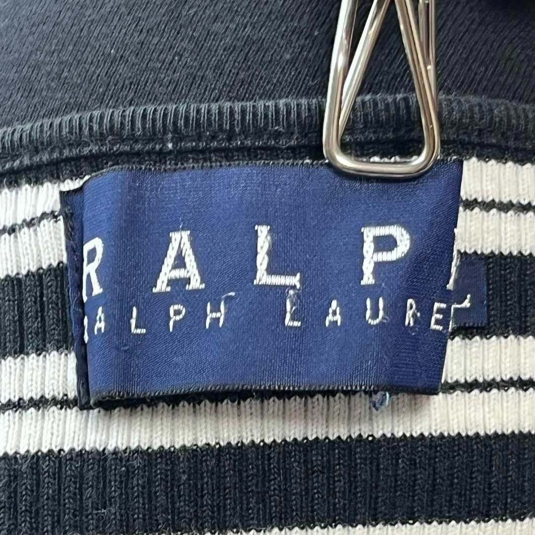 Ralph Lauren(ラルフローレン)のRalph Lauren マルチボーダーTシャツ　半袖【L】フィット感 レディースのトップス(Tシャツ(半袖/袖なし))の商品写真