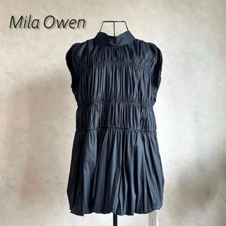 ミラオーウェン(Mila Owen)の【新品未使用タグ付き】ミラオーウェン　ノースリーブブラウス(シャツ/ブラウス(半袖/袖なし))