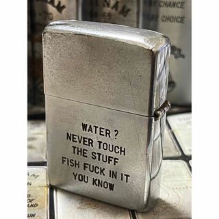 「【ベトナムZIPPO】本物 1967年製ベトナムジッポー「兵士と子供