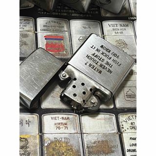 ZIPPO - 【ベトナムZIPPO】本物 1967年製ベトナムジッポー「兵士と子供