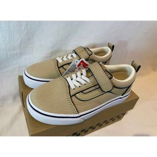 ヴァンズ(VANS)の新品バンズOLDSKOOLスリッポンslipon キッズ子供靴18(スニーカー)