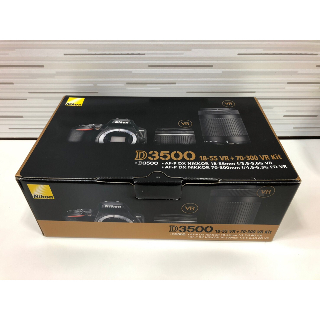 ◇Nikon D3500 18-55VR＋70-300VR  kitカメラ