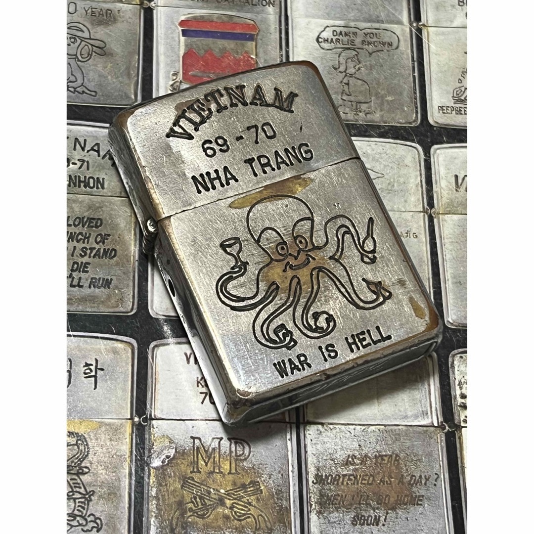 【ベトナムZIPPO】本物 1969年製ベトナムジッポー「ファックマン」NHA