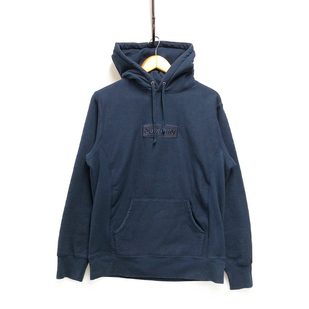 美品 Supreme 14AW Tonal Box Logo Pullover-