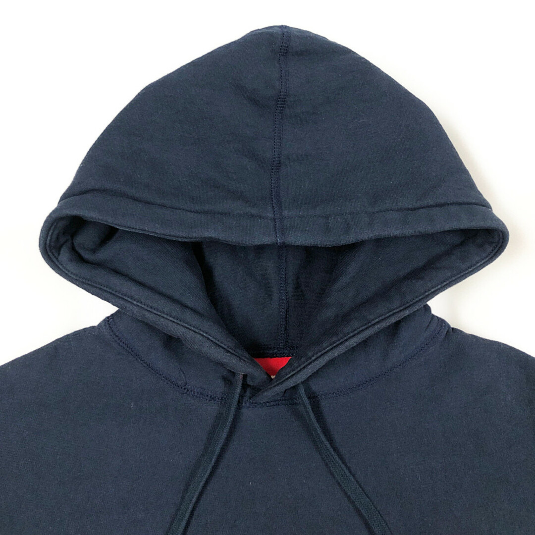 Supreme boxlogopullover navy M パーカー ネイビー