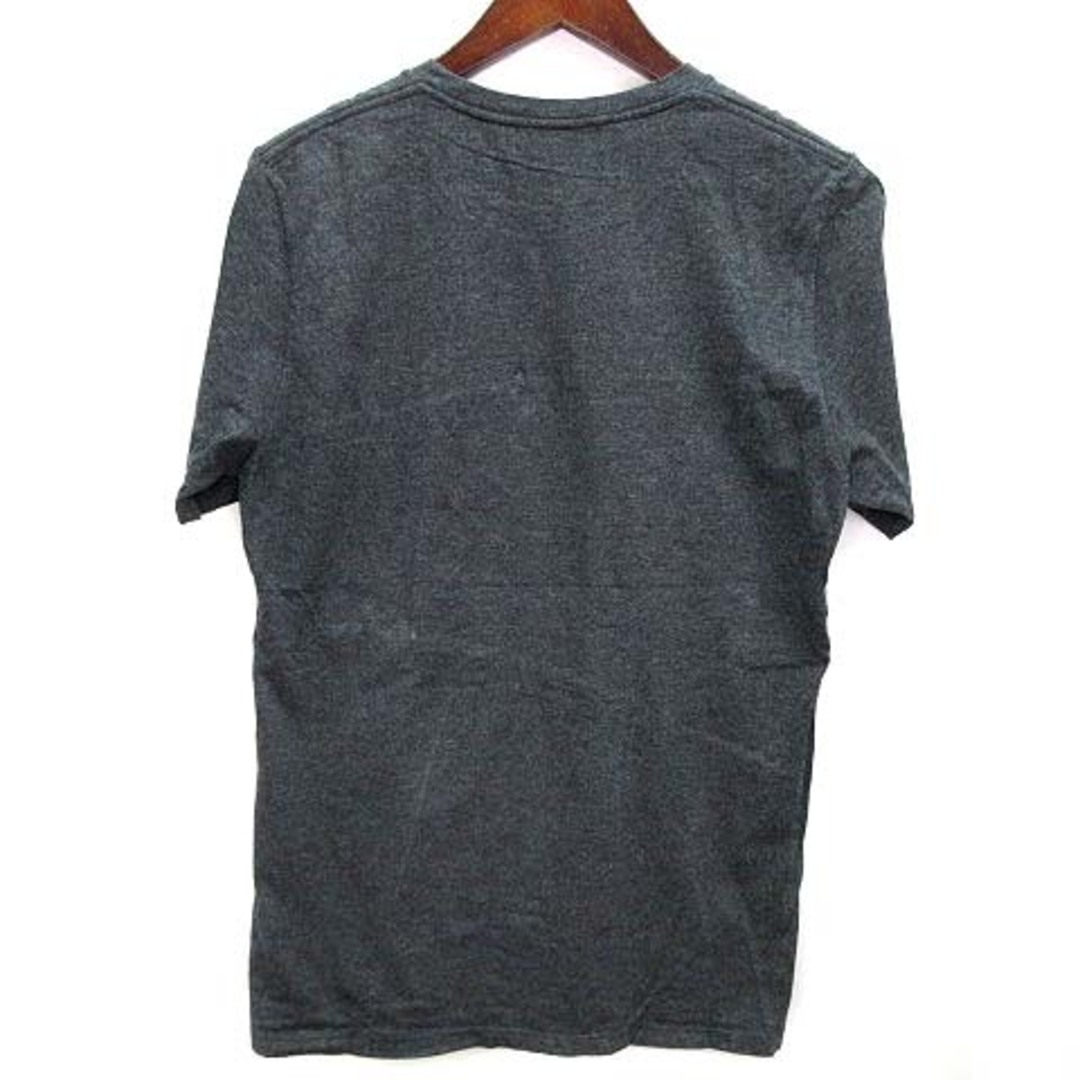 ARTISAN(アルティザン)のアルチザン パネル 切替 Tシャツ カットソー 半袖 クルーネック チャコール メンズのトップス(Tシャツ/カットソー(半袖/袖なし))の商品写真