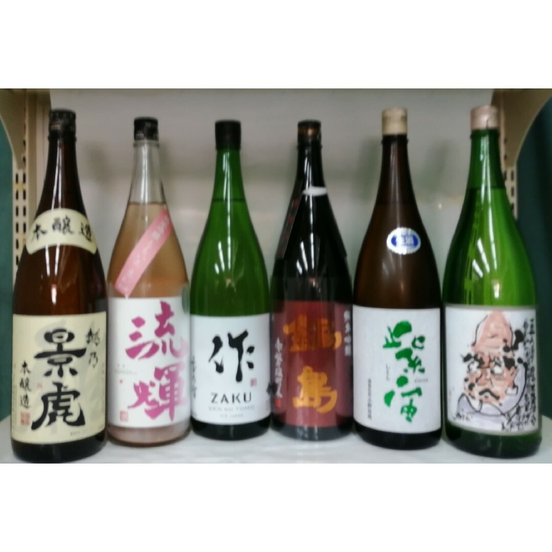 好評日本酒一升瓶×6本