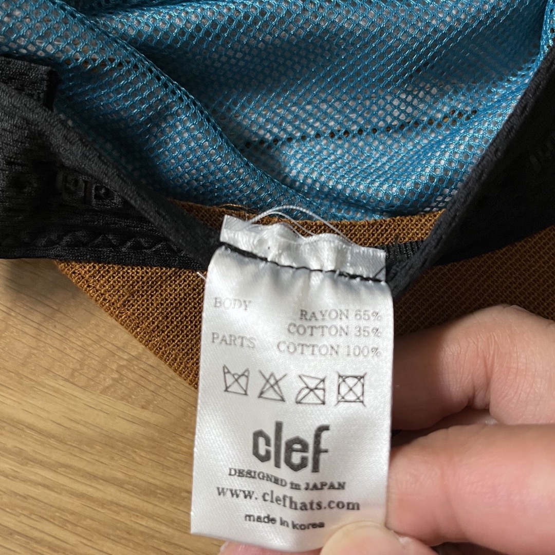 clef(クレ)の★ちゃたろう様専用★clef （クレ）ワークキャップ メンズの帽子(キャップ)の商品写真