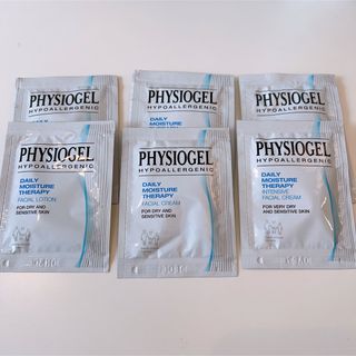 フィジオジェル(PHYSIOGEL（GSK）)のPHYSIOGEL フィジオゲル サンプル3種計6個 セット(フェイスクリーム)