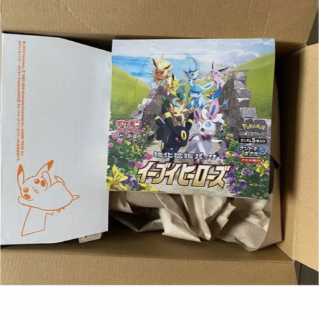 ポケモンカード イーブイヒーローズ シュリンク付＆封拡張パック セット新品未開封