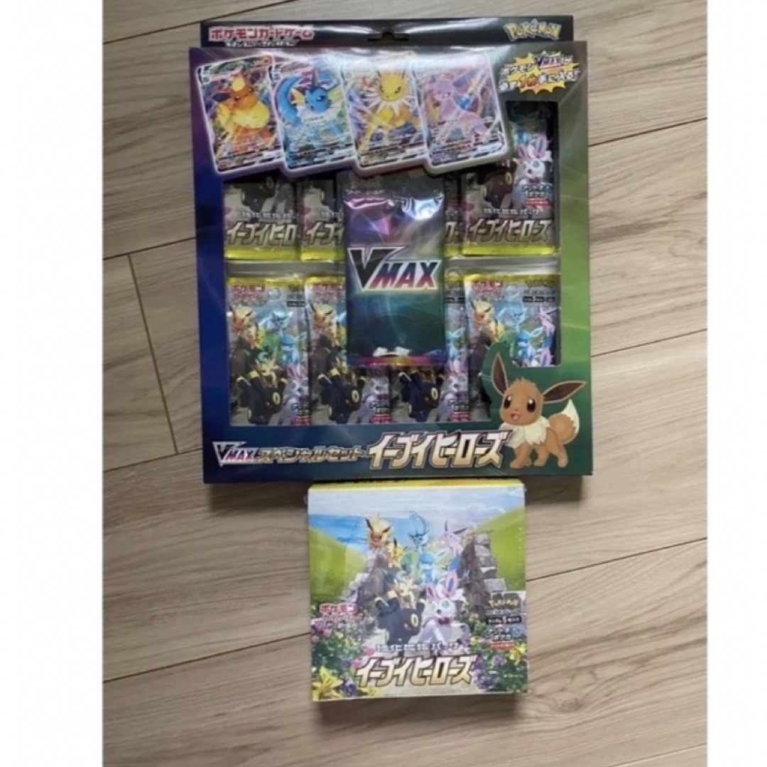 ポケモンカード イーブイヒーローズ シュリンク付&封拡張パック ポケモンカード イーブイヒーローズ シュリンク付&封拡張パック